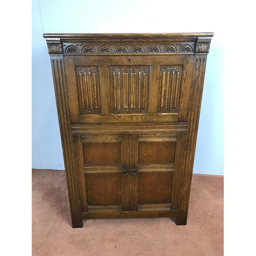 155 - OLD CHARM STYLE COCKTAIL CABINET