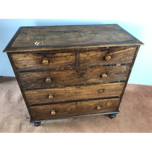 169 - CHEST OF 2 OVER 3 DRAWERS