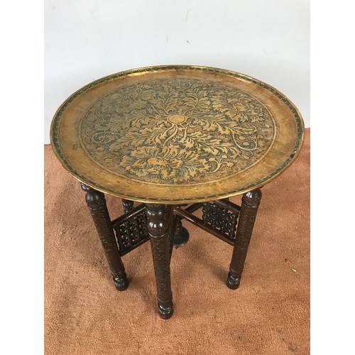 141 - INDIAN TRAY TOP TABLE