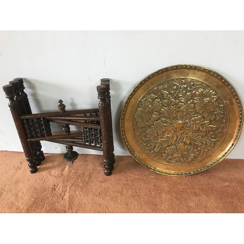 141 - INDIAN TRAY TOP TABLE