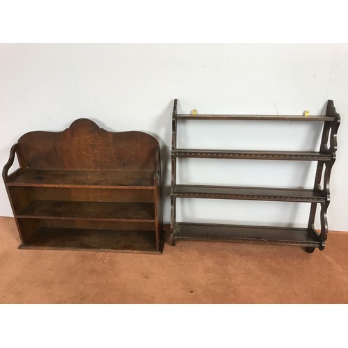 209 - 2 SETS OF WALL SHELVES