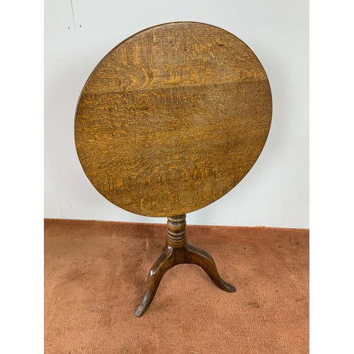 293 - ROUND TIP TOP PEDESTAL TABLE