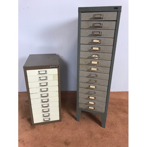 220 - 2 BISLEY MULTI DRAWER CABINETS