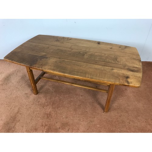 60 - RECTANGULAR COFFEE TABLE, POSSIBLY CHERRY WOOD