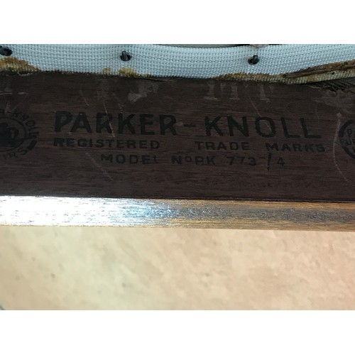 358 - 2 PARKER KNOLL LATE CENTURY CHAIRS (TRADE ONLY)