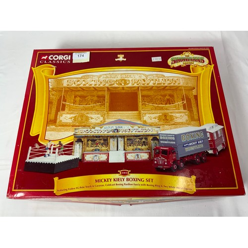 174 - BOXED CORGI CLASSIC 31012 MICKEY KEELEY BOXING SET