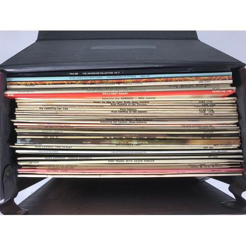 315 - A BOX OF ASSORTED EASY LISTENING LP RECORDS