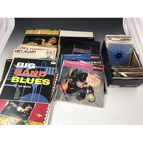 330 - QUANTITY MISC. RECORDS, 33 RPM & 45’s