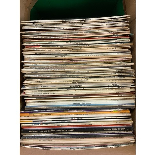 333 - BOX OF MIXED CLASSICAL LP's