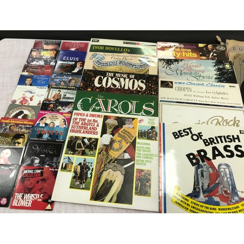 310 - QUANTITY OF MISC. RECORDS, MIXED LP'S MOSTLY EASY LISTENING