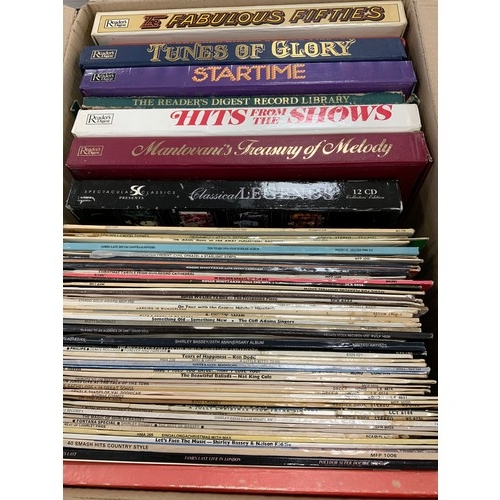 311 - QUANTITY OF MISC. RECORDS, MIXED LP'S MOSTLY EASY LISTENING
