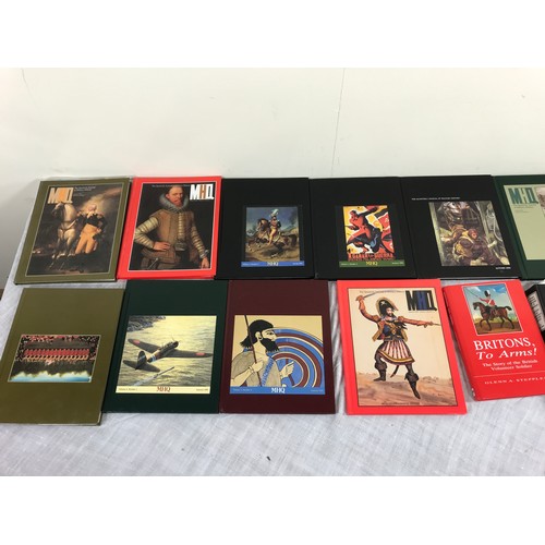 8 - QUANTITY OF BOOKS INCLUDING MILITARY HISTORY, FOLIO SOCIETY ETC.