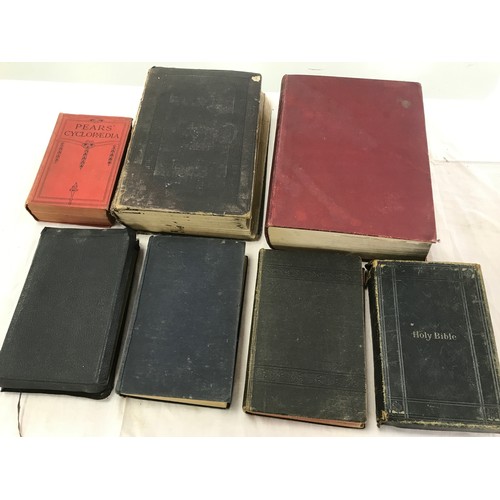 62 - VARIOUS BIBLES, GREEK TESTAMENT, DIRECTORY OF TEXTS, PEARS’ CYLOPEADIA