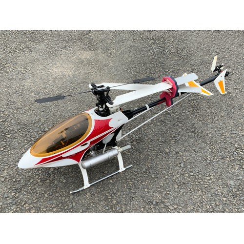 25 - RADIO CONTROLLED AVIATION, RADIO CONTROLLED HELICOPTER, SUPER POWER, RED FARING.