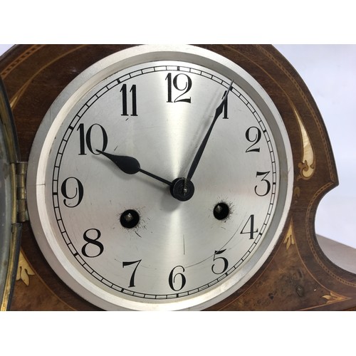 340 - NAPOLEON HAT MANTLE CLOCK