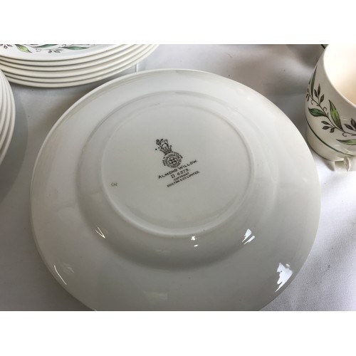 164 - ROYAL DOULTON ALMOND WILLOW PART SERVICE