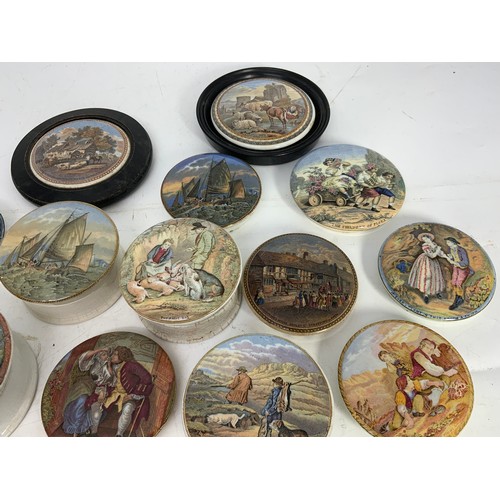 227 - COLLECTION OF POTS AND POT LIDS