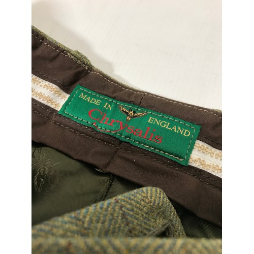 393 - CHRYSALLIS TWEED BREEKS, WAIST 40