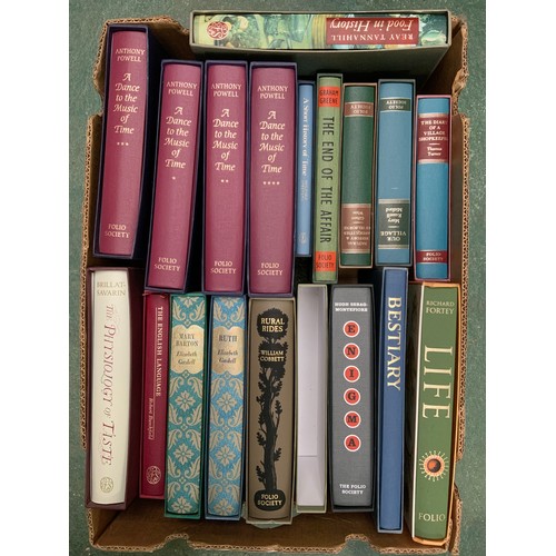 7 - TRAY OF VARIOUS FOLIO SOCIETY BOOKS