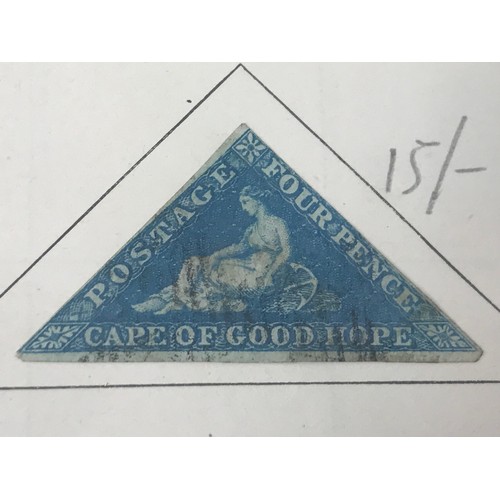 270 - ALBUM UNPICKED OF EARLY STAMPS ALL WORLD WITH NICE PICKINGS USED INCL. USA 1893 COLUMBUS, 1898 MISSI... 