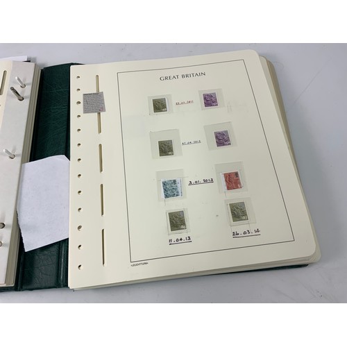 285 - GB VARIOUS IN GREEN LIGHTHOUSE ALBUM INCL. REGIONALS, POST & GO LABELS, 2016-2018 COMMONS ETC. FACE ... 