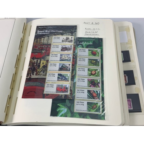 285 - GB VARIOUS IN GREEN LIGHTHOUSE ALBUM INCL. REGIONALS, POST & GO LABELS, 2016-2018 COMMONS ETC. FACE ... 