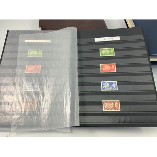 269 - GB VARIOUS ALBUM EDWARD VIII AND GEORGE VI INCL 1939 HIGH VALS, UNMOUNTED 1948 SW UNMOUNTED 1951 HI ... 