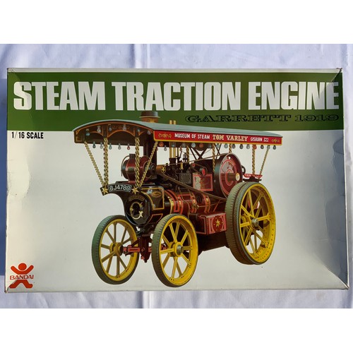 67 - BANDAI, 1:16 SCALE STEAM TRACTION ENGINE PLASTIC KIT