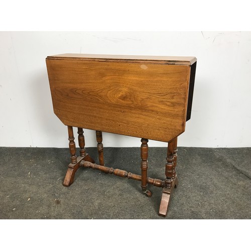 185 - MAHOGANY SUTHERLAND TABLE