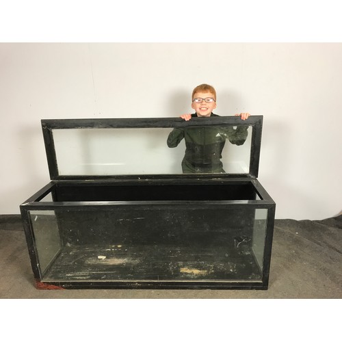 84 - LARGE GLAZED DISPLAY CABINET