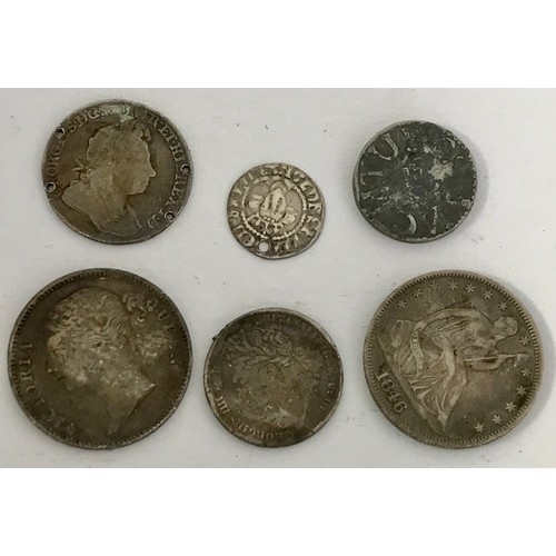 439 - QUANTITY MISC OLD COINS MOSTLY UK PRE DECIMAL