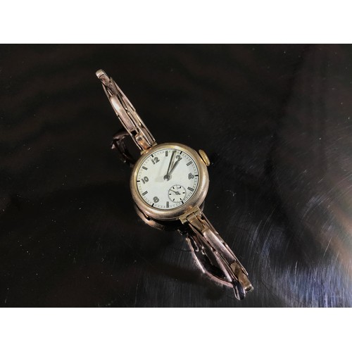 388 - 2 LADIES GOLD WRIST WATCHES