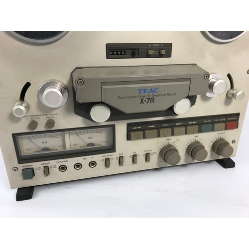 126 - TEAC X-7R STEREO TAPE DECK IN FLIGHT CASE