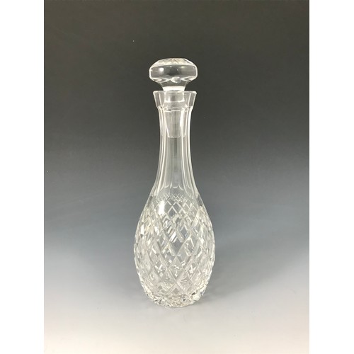 273 - WATERFORD CRYSTAL DECANTER TOGETHER WITH 5 GLASSES