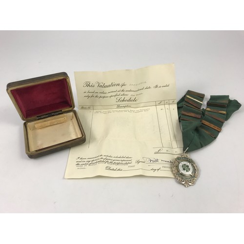 93 - MASONIC AND OTHER MEDALS INC SOME SILVER