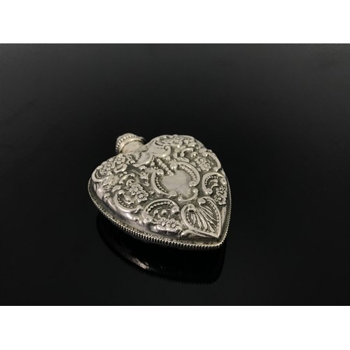 354 - HEART SHAPED PERFUME BOTTLE