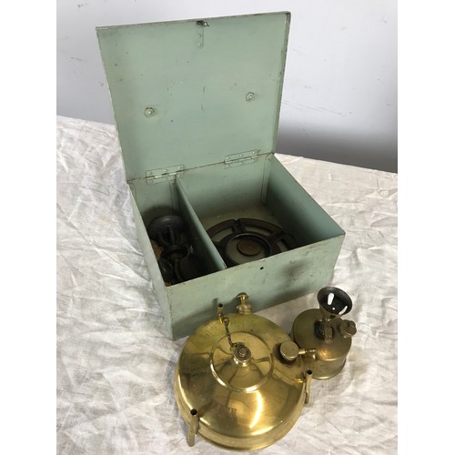 66 - PRIMUS STOVE AND 1 OTHER IN FITTED BOX