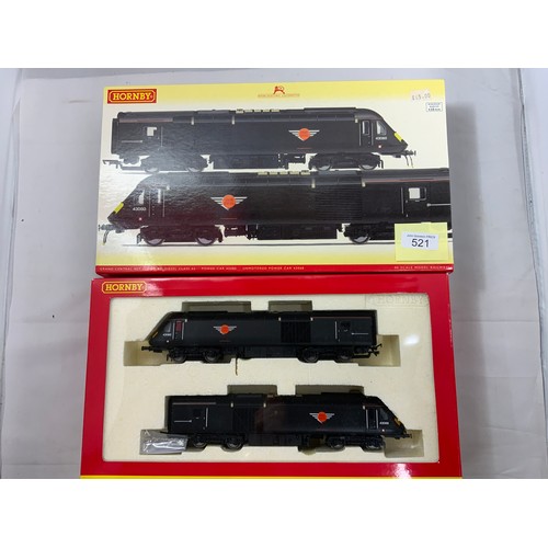 521 - HORNBY, BOXED R2705X GRAND CENTRAL HST 125 POWER CAR, 43080 DECODER FITTED, AND UNMOTORED POWER CAR,... 