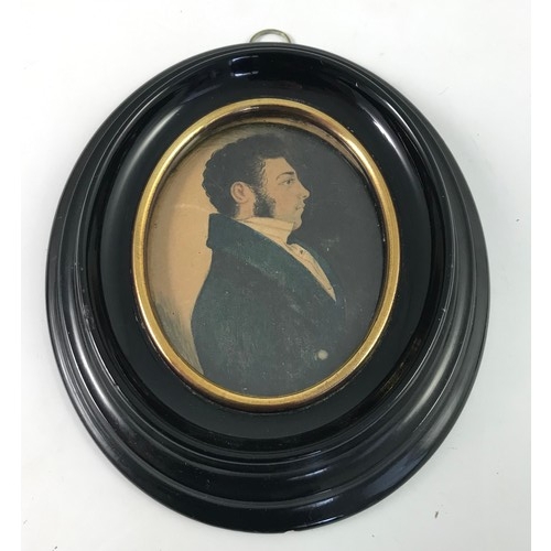 16 - 3 OVAL PORTRAIT MINIATURES, Provenance- direct family descendance from James Gray, master boot maker... 