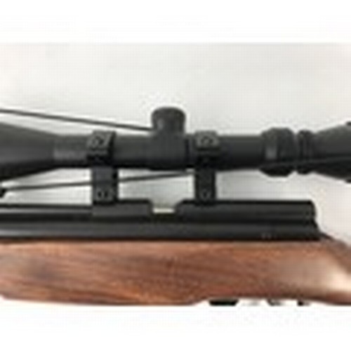 38 - AIR RIFLE MODEL AS392 POINT 22 CAL BRACKET 5.5MM WITH A EXCELVAN 3- SCOPE, Note: Purchaser Must Be 1... 