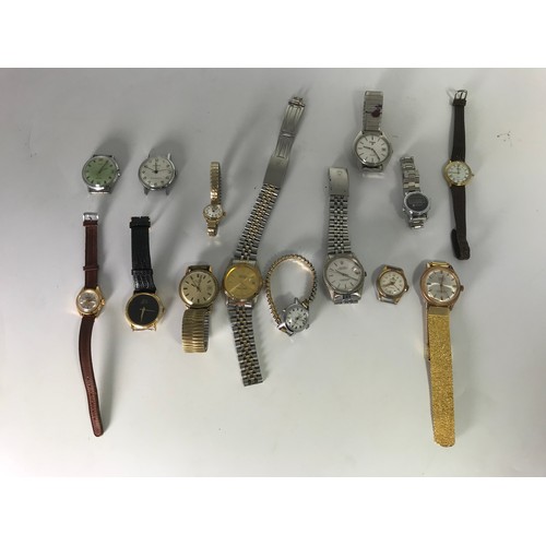 392 - COLLECTION OF LADIES AND GENTS WRIST WATCHES, MOSTLY FASHION WATCHES