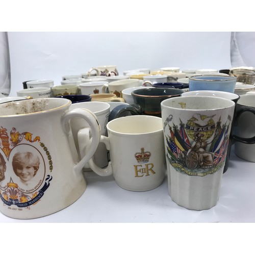 176 - LARGE COLLECTION OF CORONATION WARE, ETC.