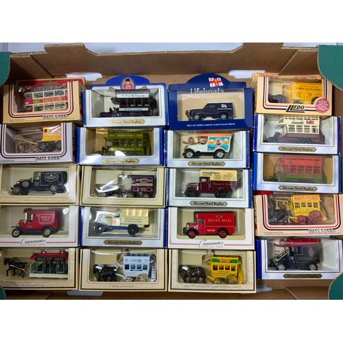 175 - 20 DIE CAST TOYS, BOXED OXFORD DIECAST & LLEDO.