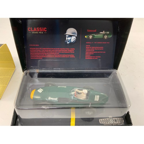 130 - 3 FLY CLASSIC BOXED SETS, STEVE MCQUEEN COLLECTION, PLUS SCX VINTAGE FERRARI GT330, BOX POOR AND SCA... 