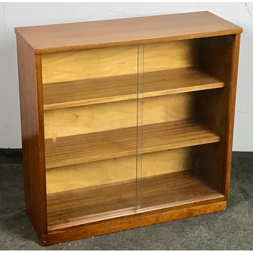 289 - LATE CENTURY GLAZED BOOKCASE