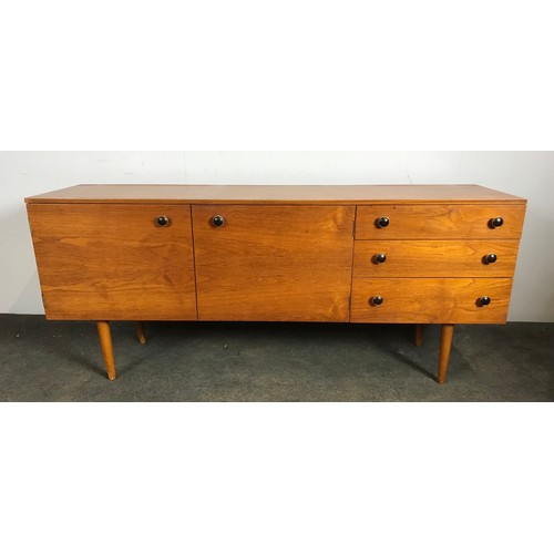 89 - WRIGHTON LATE CENTURY SIDEBOARD, approx. 168 cm