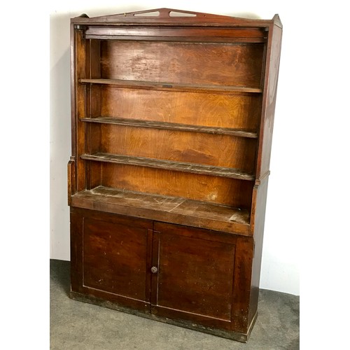 88 - MAHOGANY BOOKCASE