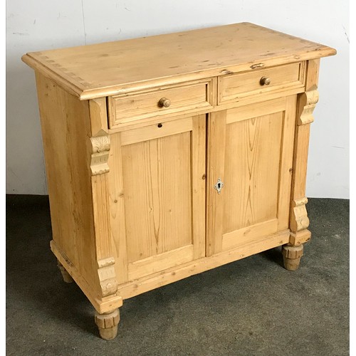 84 - PINE CABINET, approx. 87 cm