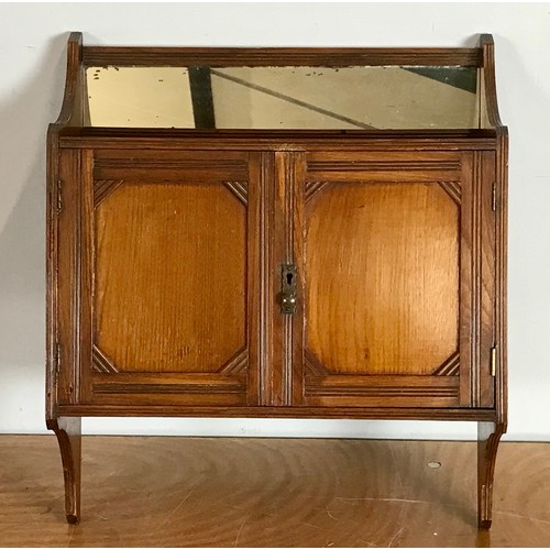 288 - MAHOGANY CABINET