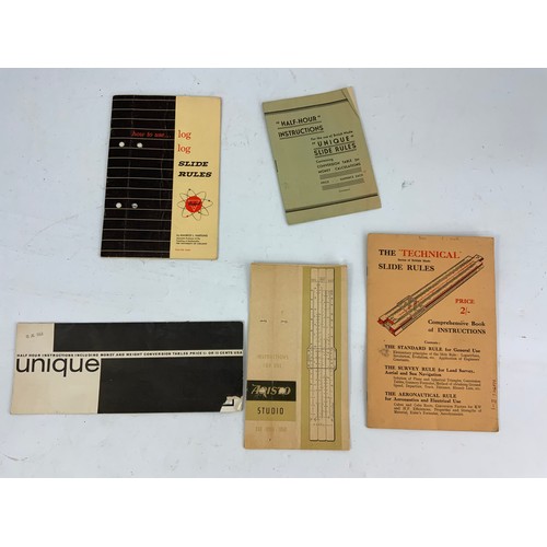 360 - VINTAGE OFFICE EQUIPMENT, SLIDE RULES, APPROX. 24 IN WOODEN & LEATHER CASES, CASTELL ADDIATOR DRP.